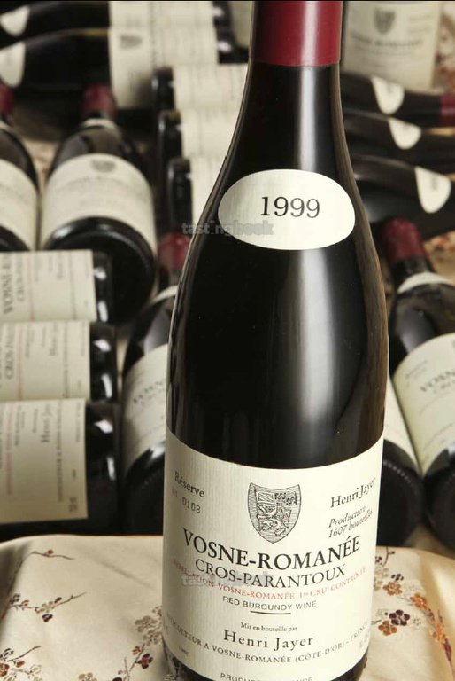 Vosne-Romanée Cros Parantoux 1999 Henri Jayer | Your personal wine