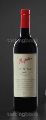 Red wine, Penfolds Bin 707 Cabernet Sauvignon 2012